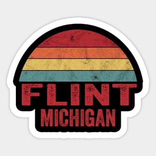 Flint Michigan Sticker